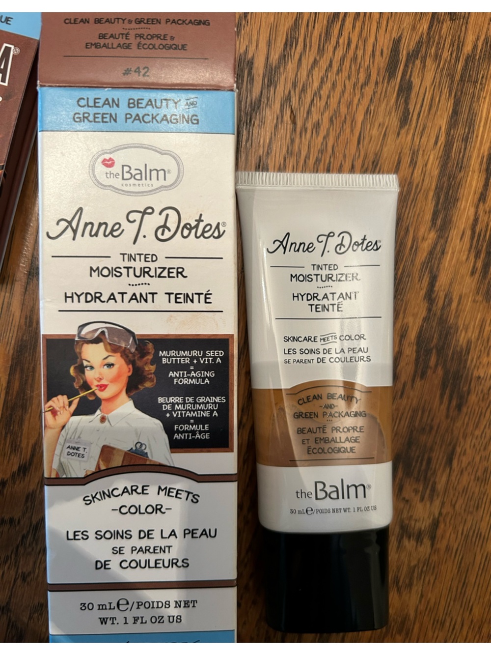 theBalm Anne T. Dotes Tinted Moisturizer - Beige/Tan for tan skin.